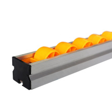 Aluminum alloy roller track small conveyor flow roller rail track working table for assembly line